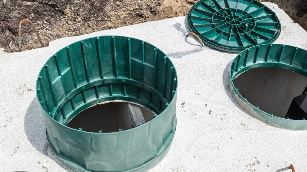 A septic system that needs professional septic system maintenance 